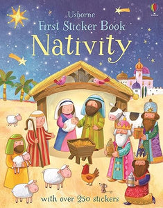 First Sticker Book Nativity 