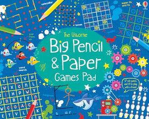 Big Pencil and Paper Games Pad