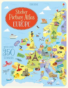 Sticker Picture Atlas of Europe 