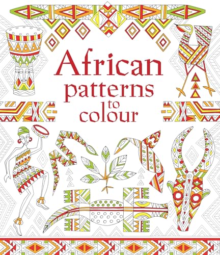 African Patterns to Colour