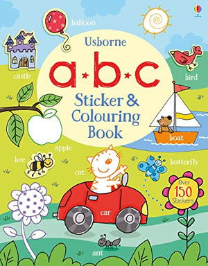 ABC Sticker and Colouring book