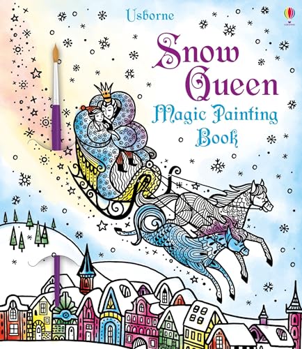 Snow Queen Magic Painting Book