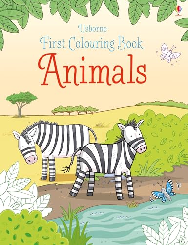 First Colouring Book Animals