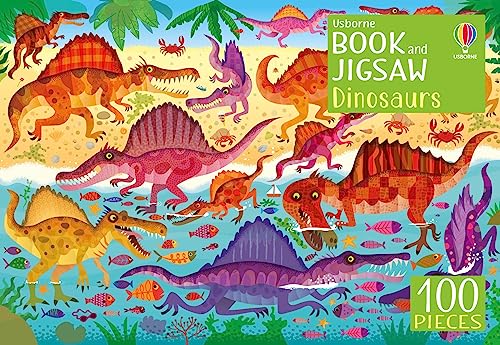 Usborne Book and Jigsaw Dinosaurs