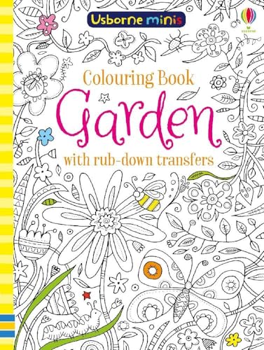 Colouring Book Garden with Rub Downs