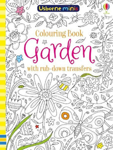 Colouring Book Garden with Rub Downs 