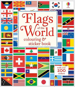 Flags of the World Colouring & Sticker Book 