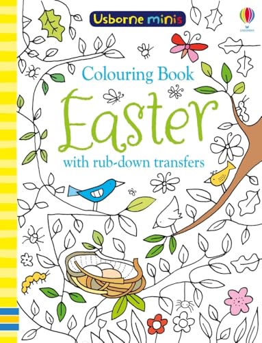 Colouring Book Easter with Rub Downs