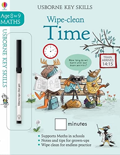 Wipe-Clean Time 8-9