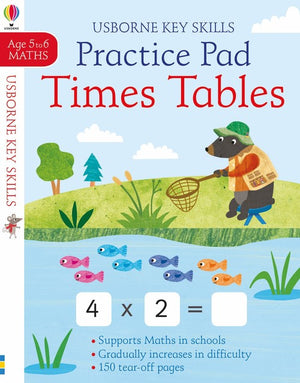 Times Tables Practice Pad 5-6