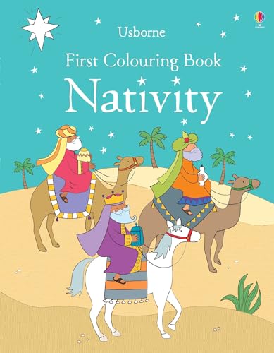 First Colouring Book Nativity