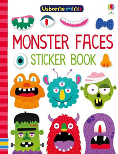 Monster Faces Sticker Book 