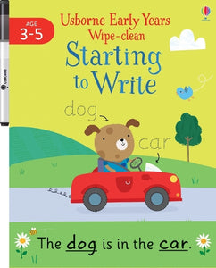 Early Years Wipe-Clean Starting to Write 