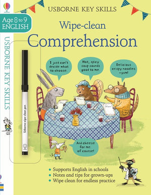 Wipe-Clean Comprehension 8-9