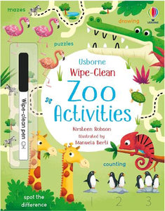 Wipe-Clean Zoo Activities 