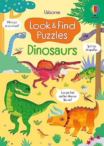 Look and Find Puzzles Dinosaurs