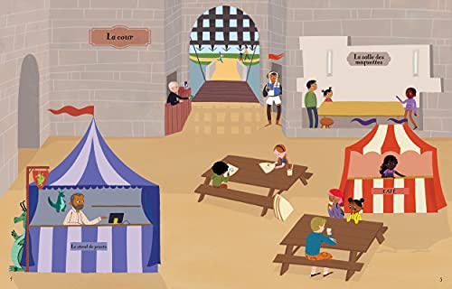 Le château fort - Autocollants Usborne