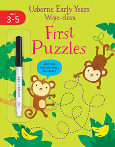 Early Years Wipe-Clean First Puzzles 