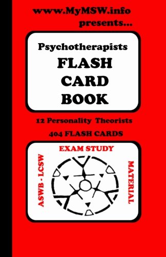 The Psychotherapists FLASH CARD BOOK: ASWB Exam Prep