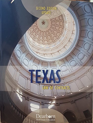 Texas Law of Contracts - 2nd Edition Update