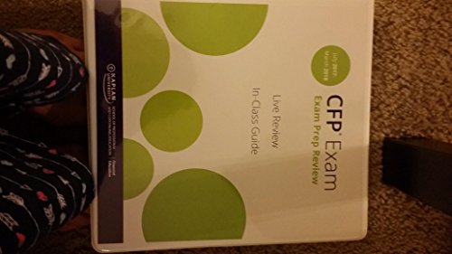 CFP Exam Prep Review Books