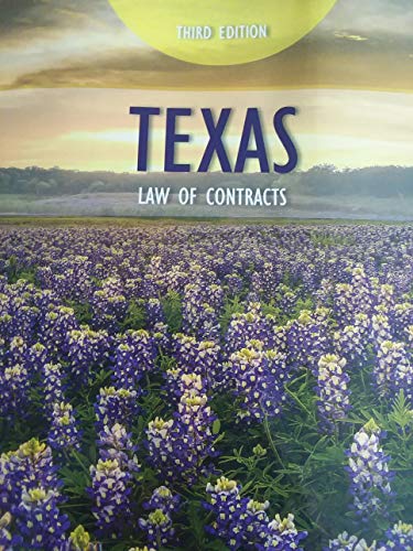 TEXAS LAW OF CONTRACTS