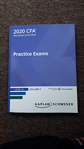 2020 CFA Level III Practice Exams Vol 2