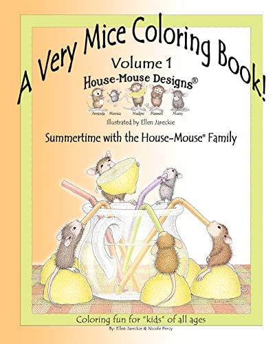 A Very Mice Coloring Book - Volume 1
