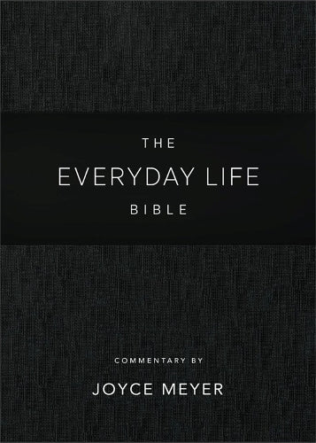 Everyday Life Bible: Black LeatherLuxe