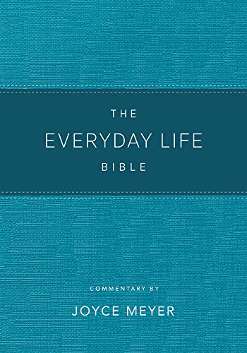The Everyday Life Bible Teal LeatherLuxe (R)