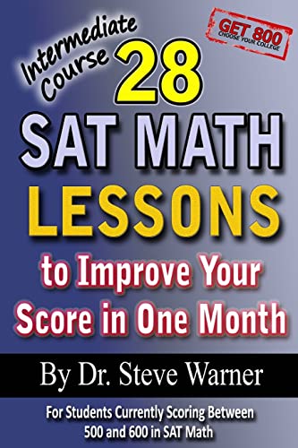 28 SAT Math Lessons to Improve Your Score in One Month - Intermediate Course