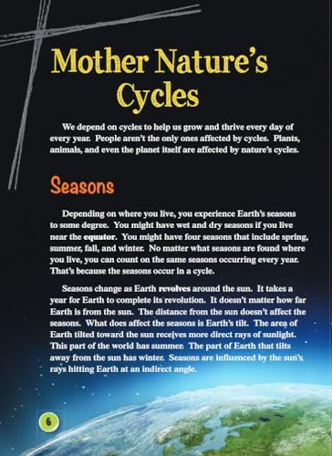 Earth's Cycles