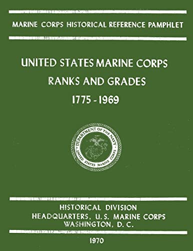 United States Marine Corps Ranks and Grades 1775-1969