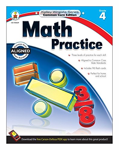 Math Practice, Fourth Grade (Kelley Wingate)