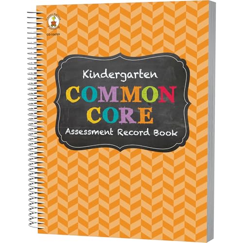 Common Core Assessment Record Book, Grade Kindergarten