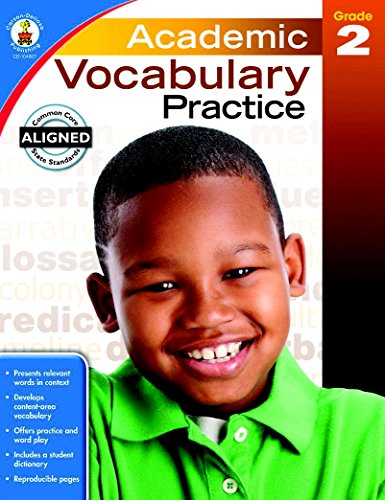 Academic Vocabulary Practice, Grade 2
