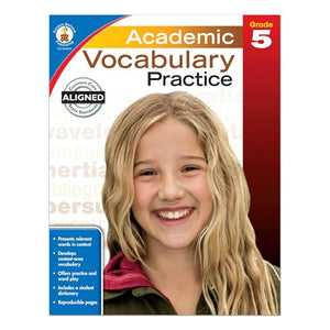 Academic Vocabulary Practice, Grade 5