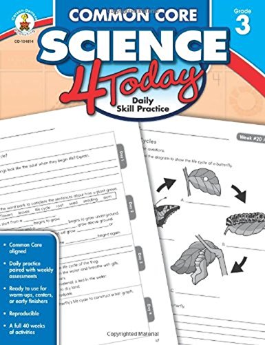 Common Core Science 4 Today, Grade 3