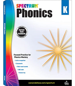 Spectrum Phonics, Grade K 