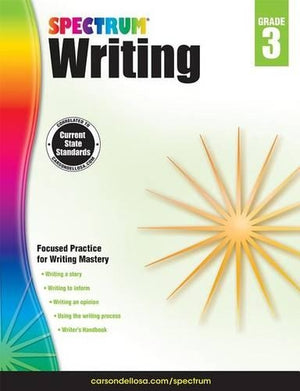 Spectrum Writing, Grade 3
