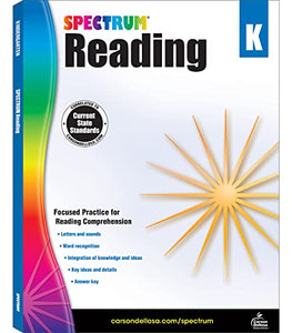 Spectrum Reading Workbook, Grade K 