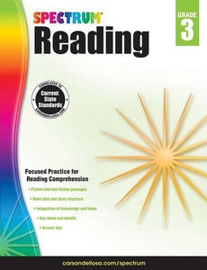 Spectrum Reading Workbook, Grade 3 