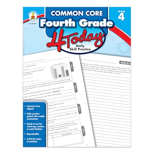 Common Core Fourth Grade 4 Today