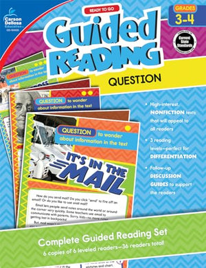 Ready to Go Guided Reading: Question, Grades 3 - 4