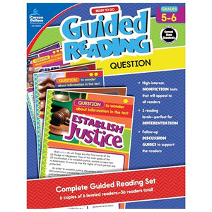 Ready to Go Guided Reading: Question, Grades 5 - 6