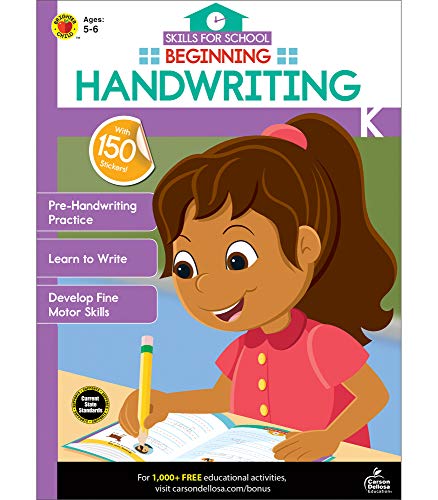 Beginning Handwriting, Grades K - 1