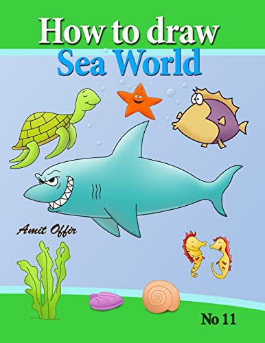 how to draw sea world