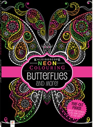 Neon Coloring: Butterflies and More (US)
