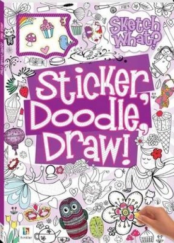 Sketch What? Sticker Doodle Draw! Series 2, Vol.1