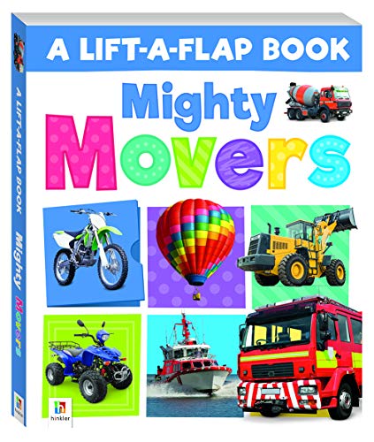 Lift-a-Flap Book Mighty Movers